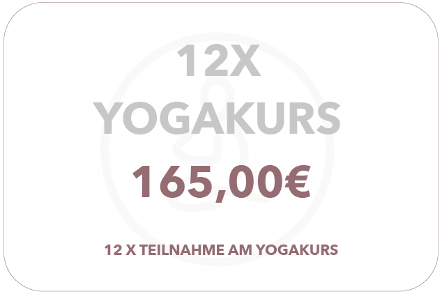 yogakurs-12x 12x Yogakurs buchen